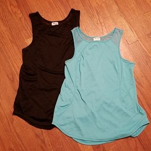 2 Danskin athletic tank tops